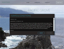 Tablet Screenshot of pacificgrovecap.com